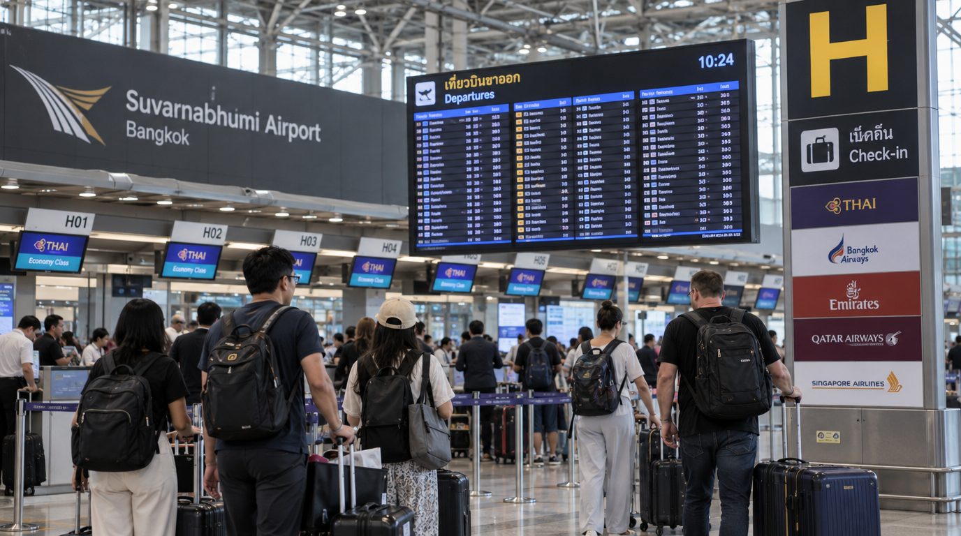Суварнабхуми поднимается в рейтингах: на каком месте аэропорт Бангкока в 2026 году