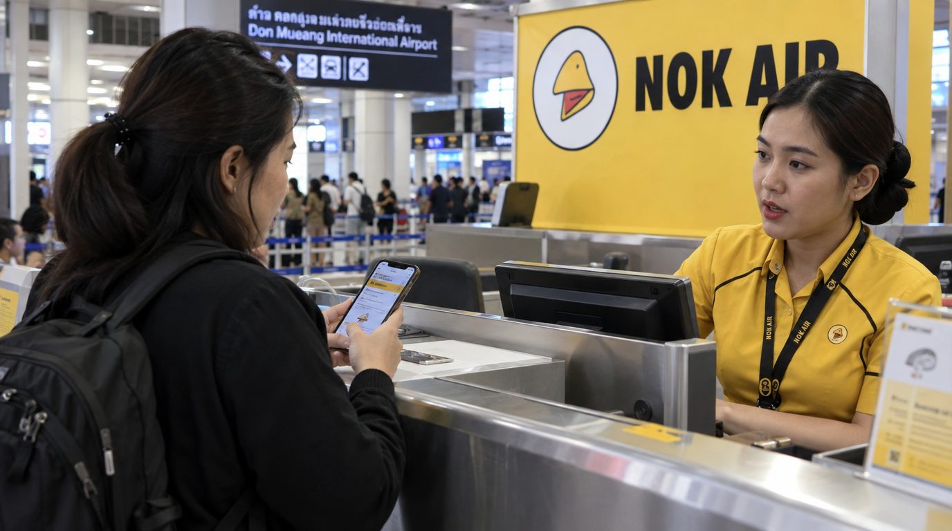 Nok Air до 20 декабря отменила рейсы из Бангкока в Транг, Накхонситхаммарат и Хатъяй