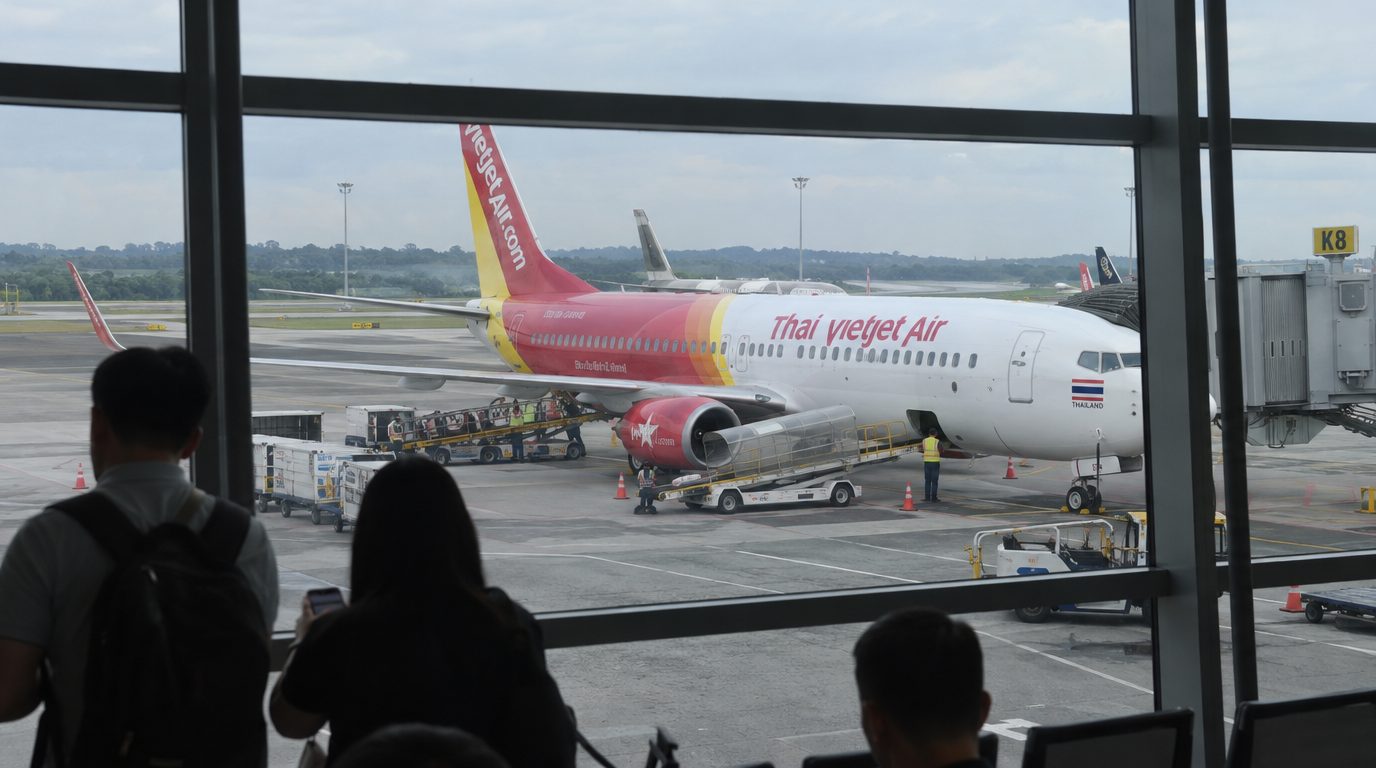 С 3 декабря Thai Vietjet будет летать из Бангкока в Куала-Лумпур дважды в день