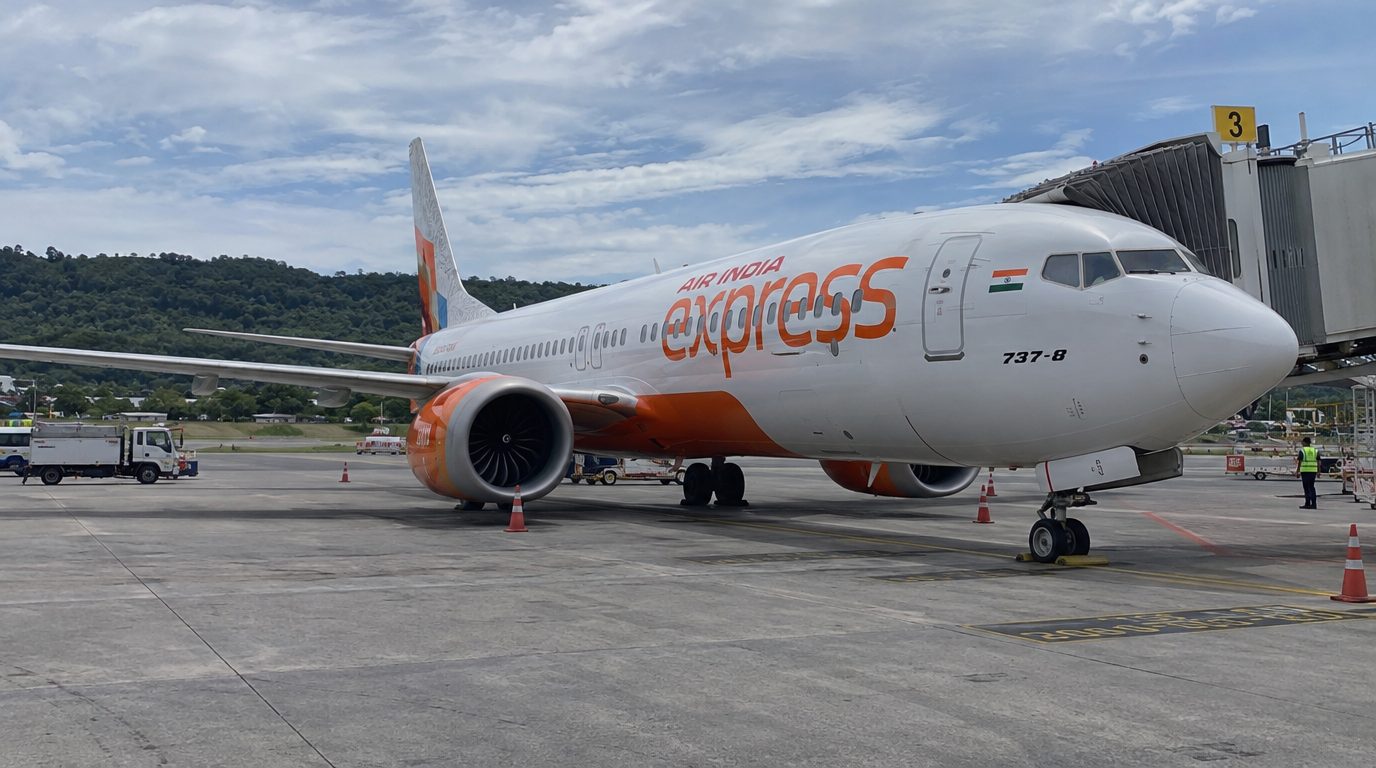 При посадке на Пхукете у самолёта Air India Express отвалились оба передних колеса: полосу временно закрывали