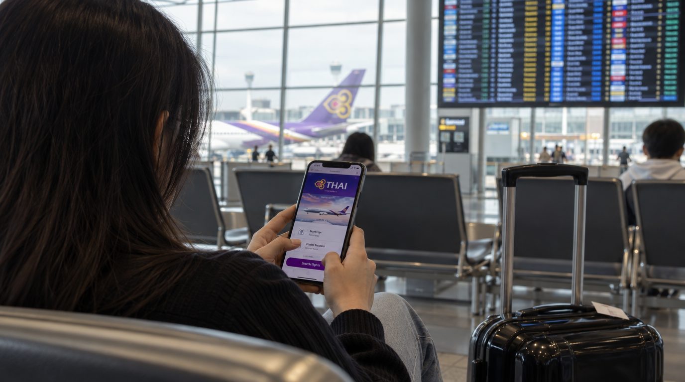 Thai Airways отменила шесть рейсов между Бангкоком и Тайванем на 23 октября из-за тайфуна «Чампи»