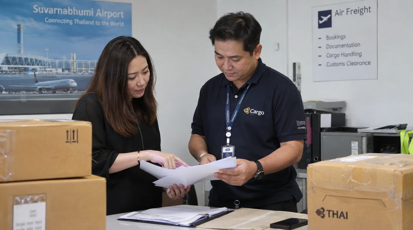 Thai Airways попыталась закрыть грузовой склад в Суварнабхуми, но вмешался министр