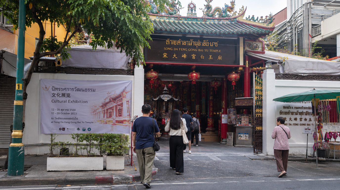 В Бангкоке до конца октября продлили эхо Праздника середины осени: выставка в новом храме