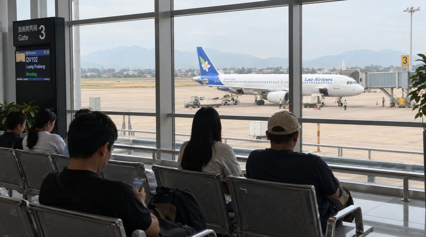 Утренний рейс во Вьентьян: Thai Airways добавляет третью частоту из Бангкока