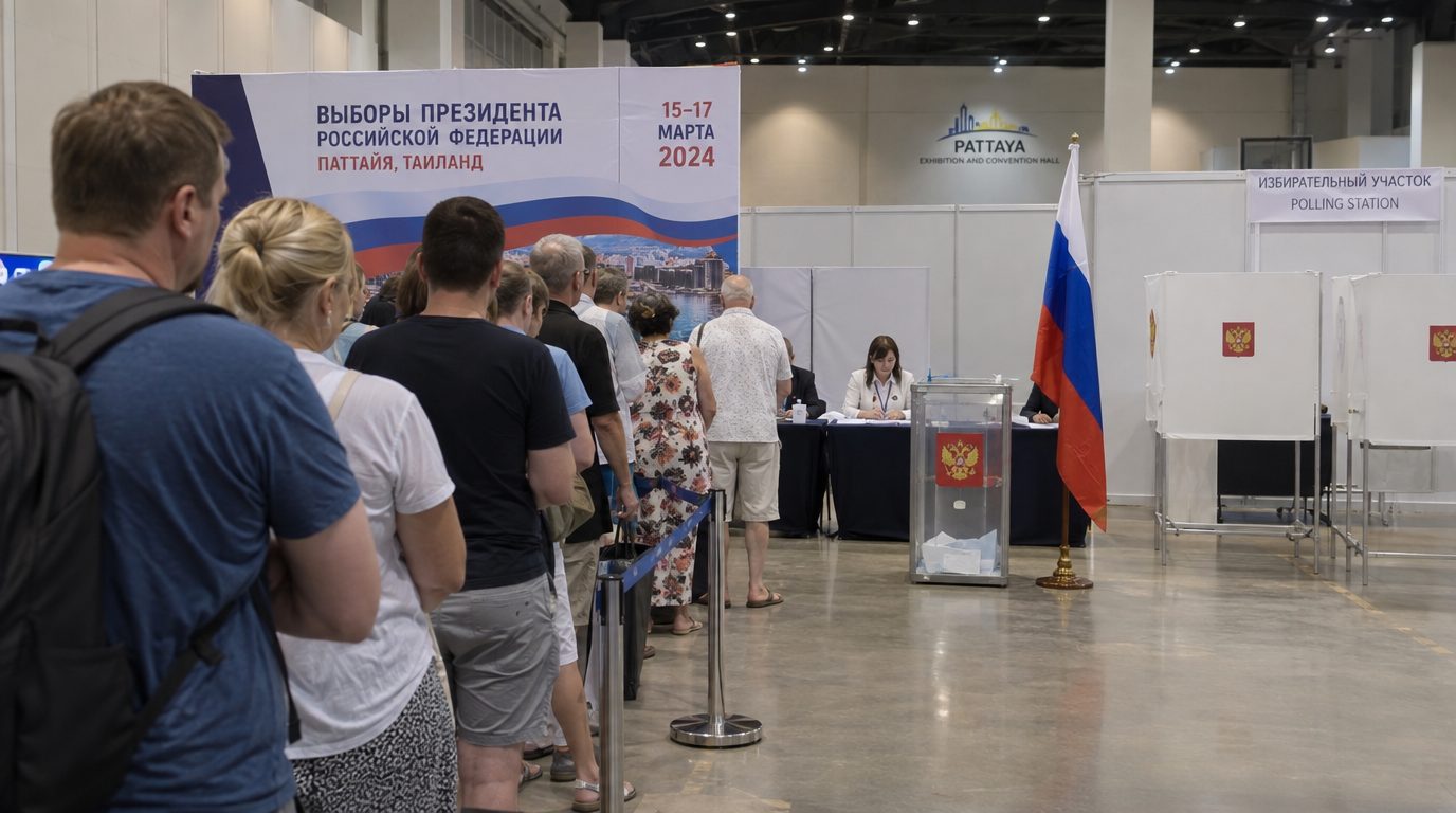Выборы в Госдуму: как россияне голосовали в Бангкоке, на Пхукете и в Паттайе