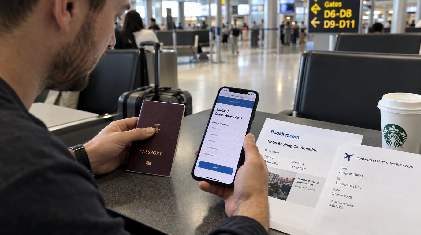 Таиланд оставил визу по прибытии только для трёх стран и напомнил о проверке денег на границе