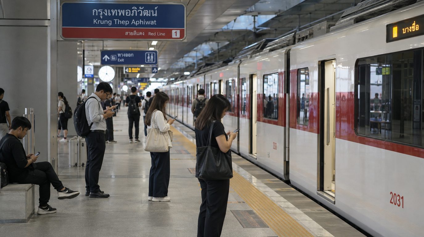 Вода добралась до рельсов: в Таиланде встала Red Line и отменили поезда на востоке