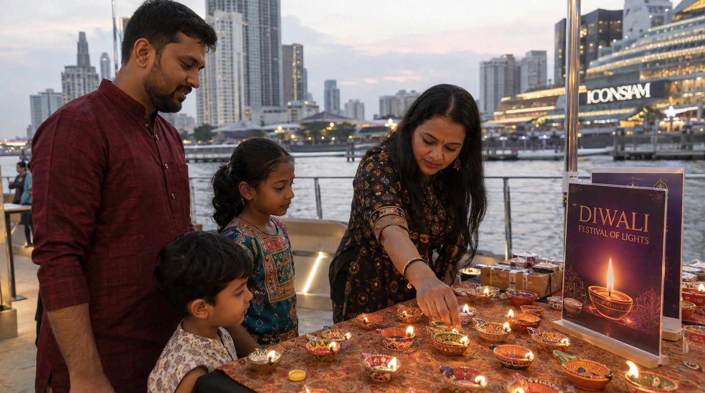 От ICONSIAM до Патонга: появилось подробное расписание площадок фестиваля Дивали в Таиланде