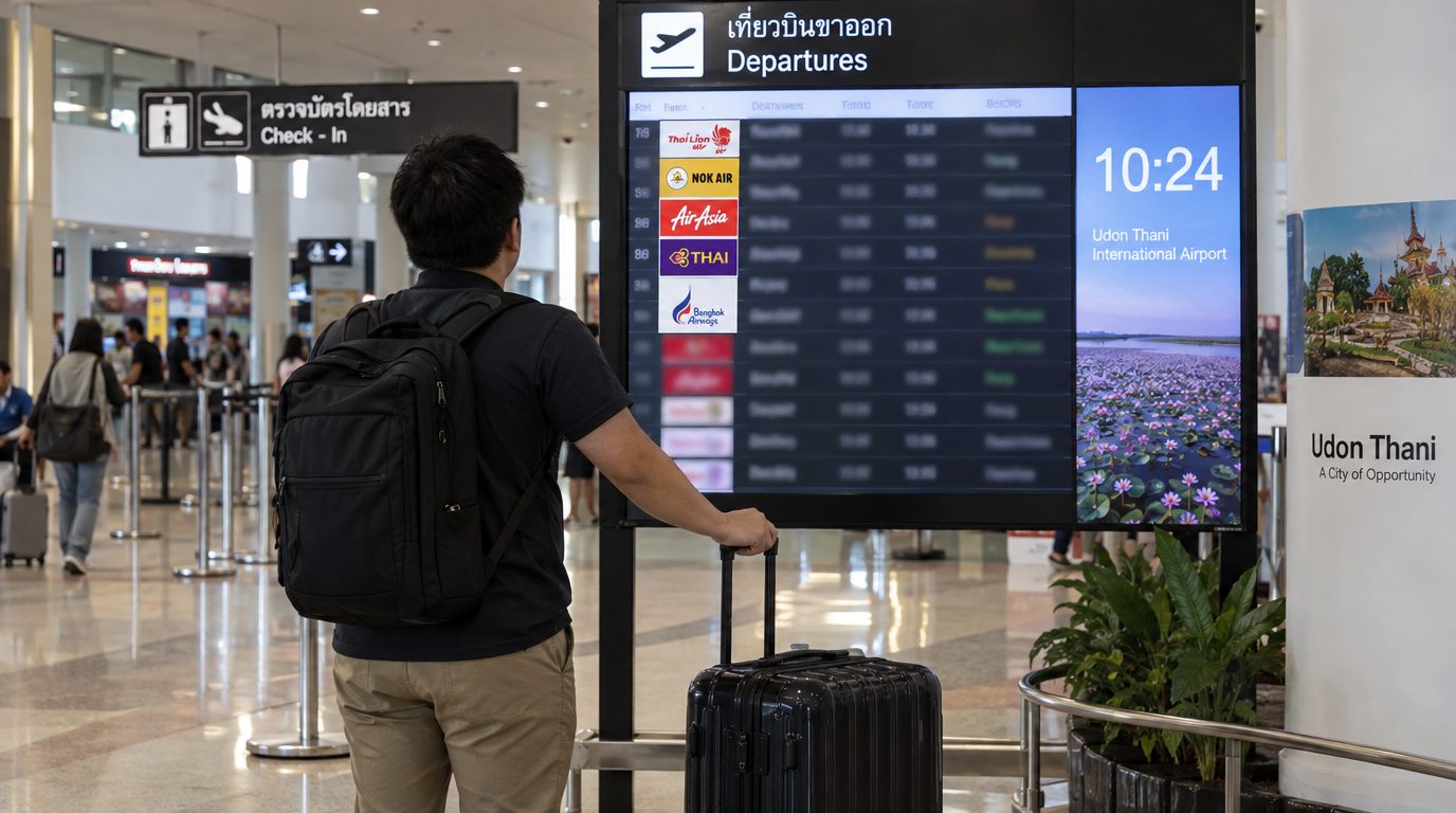 Thai Lion Air возобновила прямые рейсы между Удонтхани и аэропортом У-Тапао под Паттайей