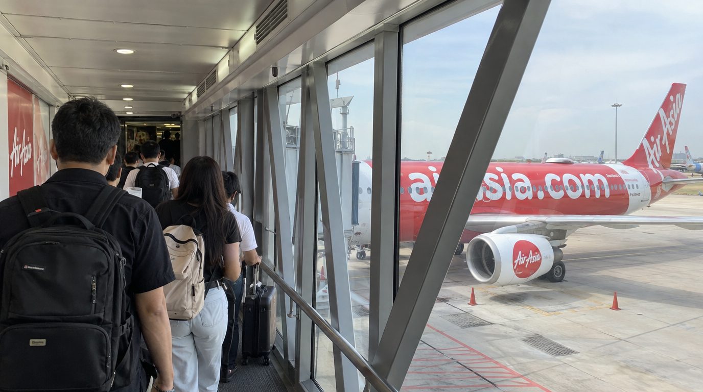 Thai AirAsia возвращается в Суварнабхуми: прямые рейсы на Пхукет, в Краби и Чиангмай