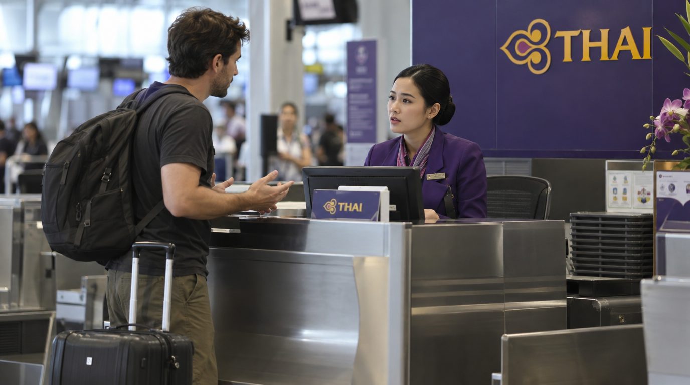 Thai Airways выплатит компенсации за застрявший багаж без жалоб от пассажиров