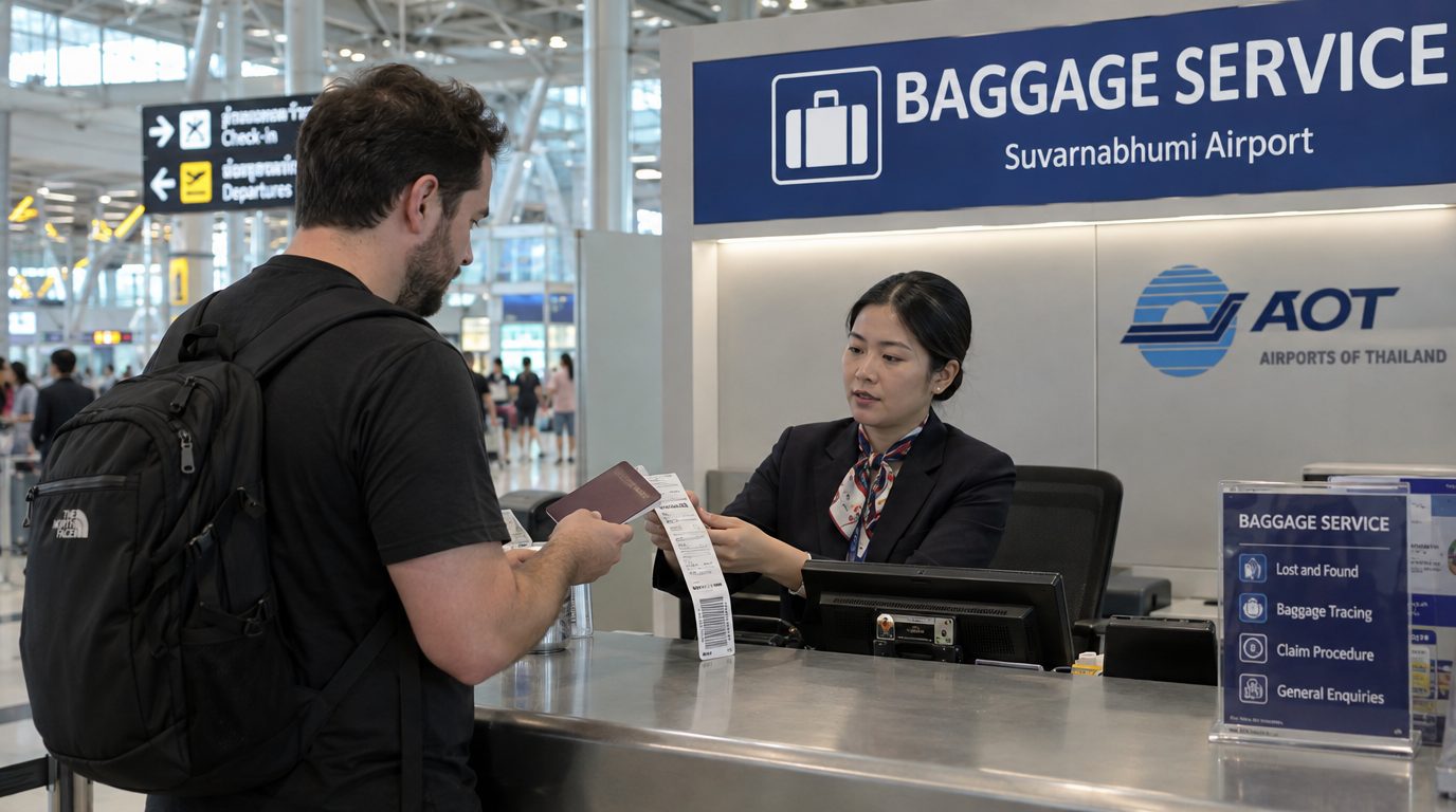 Застрявший багаж Thai Airways теперь выдают круглосуточно, но уже не в терминале