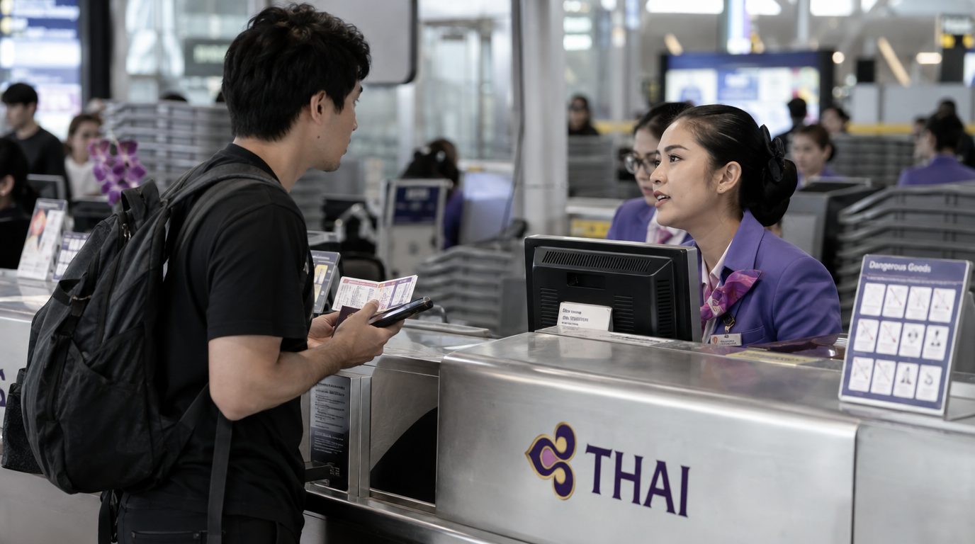 Thai Airways режет расписание на 1–3 октября: список отмененных и перенесенных рейсов