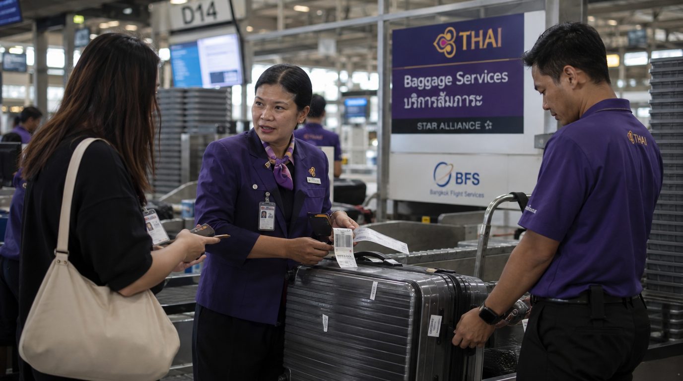 Thai Airways раскошелилась: застрявшие чемоданы отправят рейсами других авиакомпаний