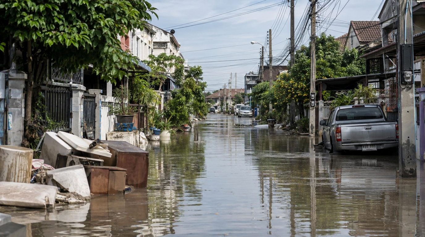 Вода отступает: Бангкок снял статус зоны бедствия с 21 района