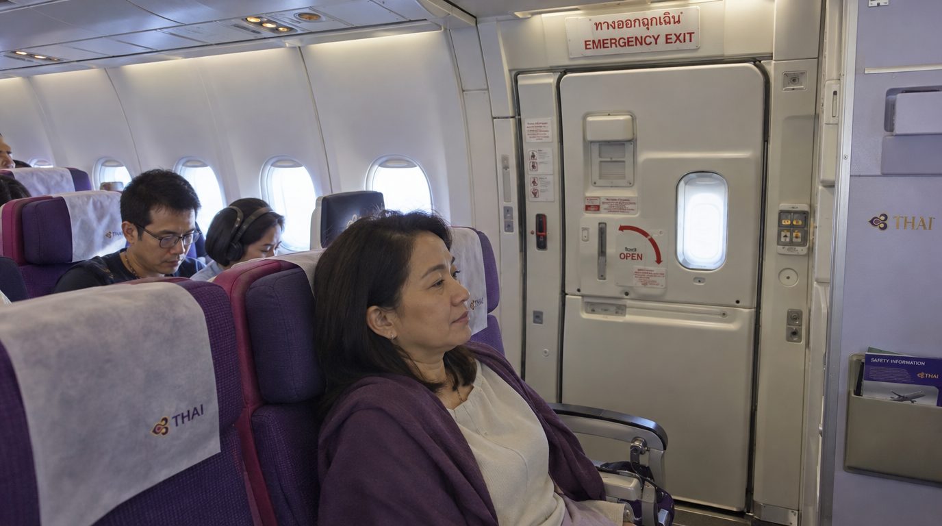 Канадский турист открыл аварийный выход самолёта Thai Airways перед вылетом из Чиангмая