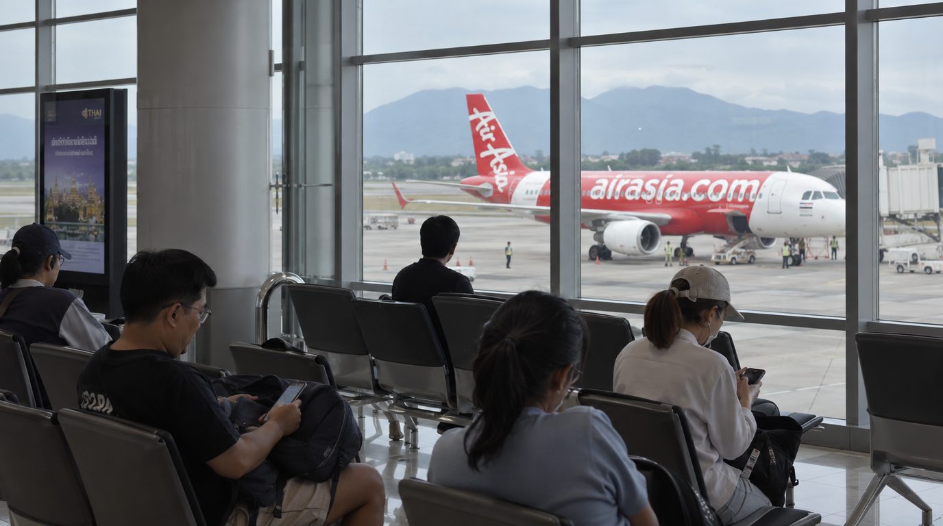Прямые рейсы Thai AirAsia между Хуахином и Чиангмаем стали ежедневными