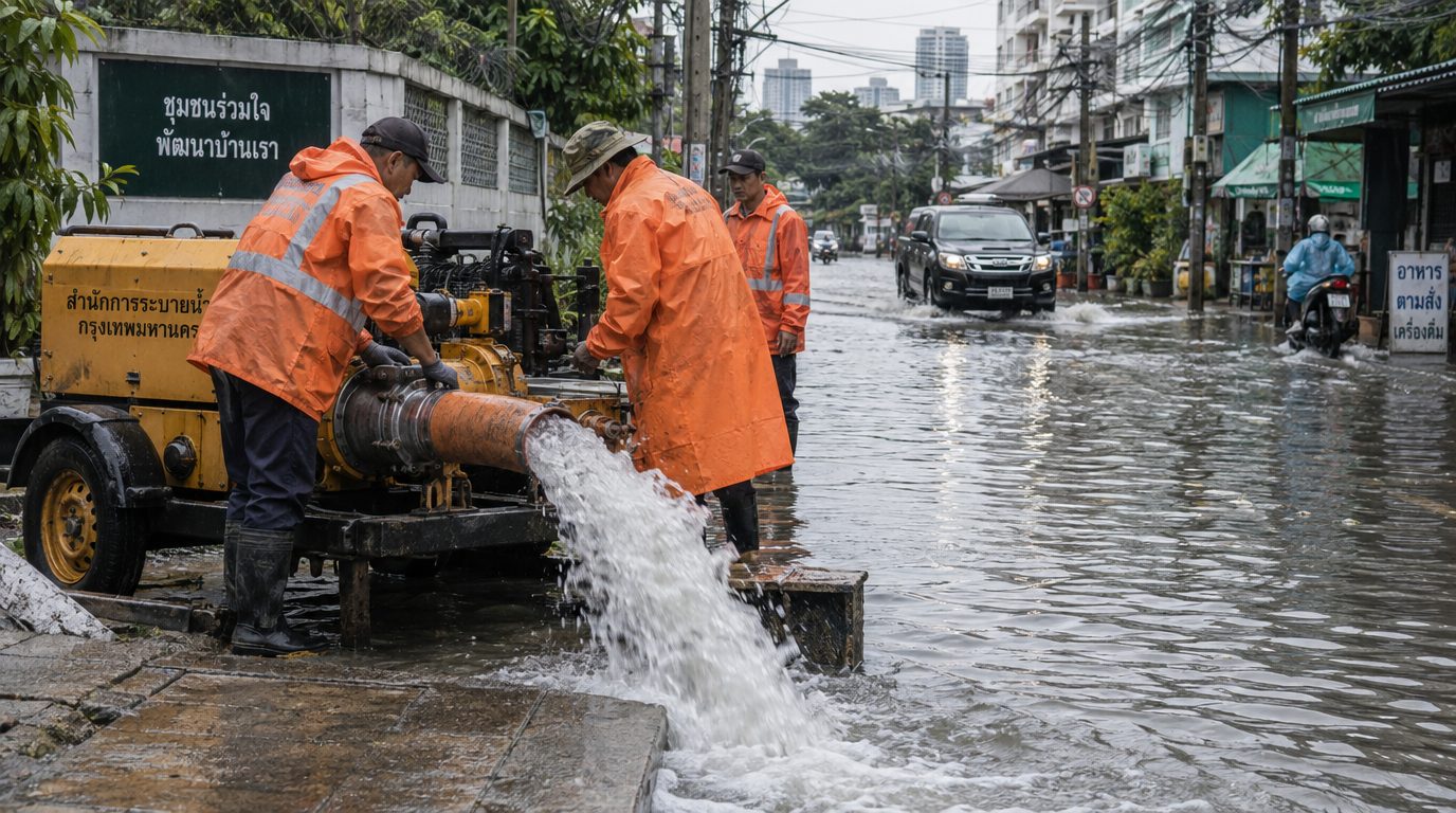 Большая вода идет на юг: число пострадавших от наводнений в Таиланде превысило 2,6 миллиона