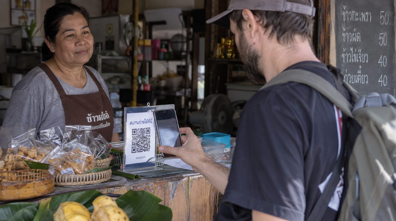 В Таиланде запустили кошелёк WORPT: как туристам платить по QR-кодам со счёта в USDT и USDC