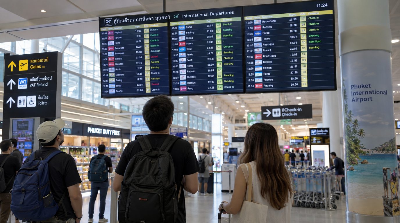 При посадке на Пхукете у самолёта Air India Express отвалились оба передних колеса: полосу временно закрывали